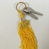 Yellow Graduation Key Chain